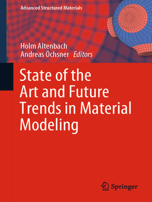 cover image of State of the Art and Future Trends in Material Modeling